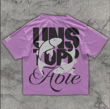 The UNSTOPPABLE OVERSIZED Lavender TEE